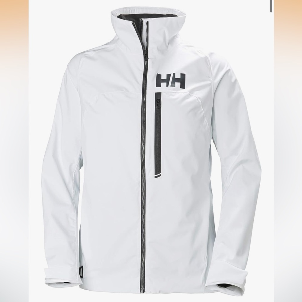 Helly Hansen HP Midlayer White Jacket Waterproof Windproof Sz Small